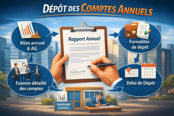 Dépôt des comptes annuels