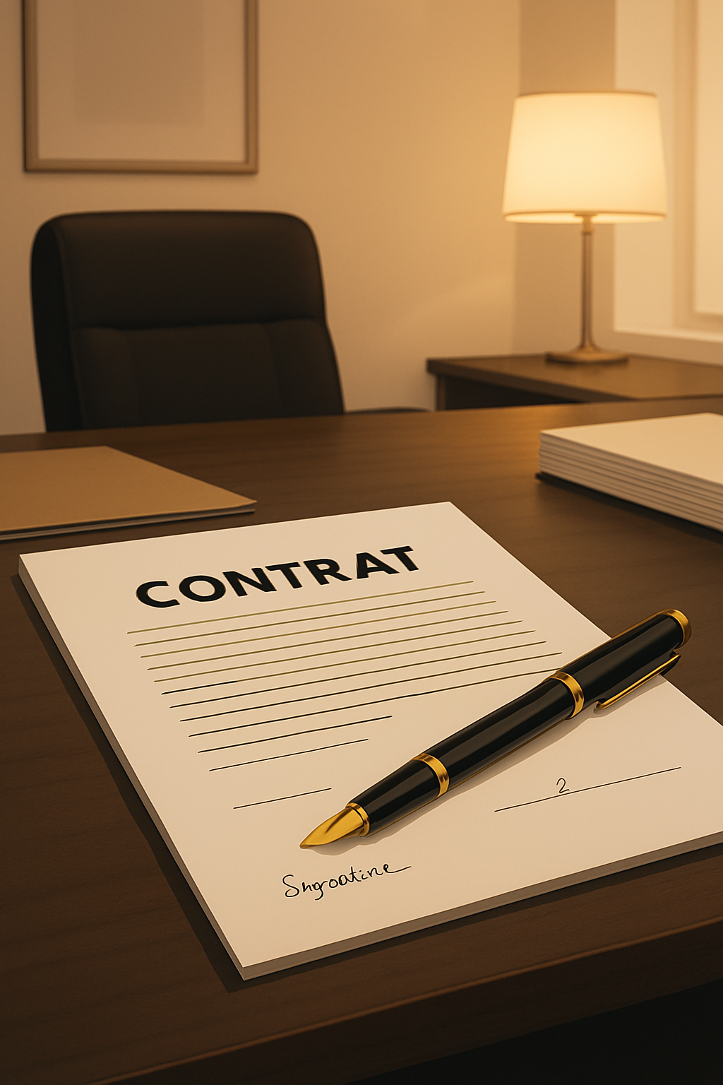 Contrat de travail+ dpae