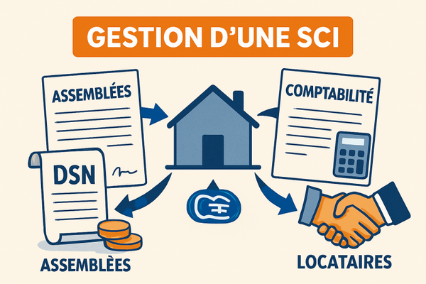 Gestion d'une SCI a L'impôt sur le revenu