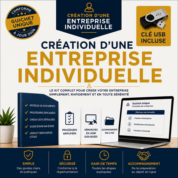 box pour créer sa propre entreprise individuelle