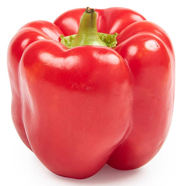 Rode paprika per stuk