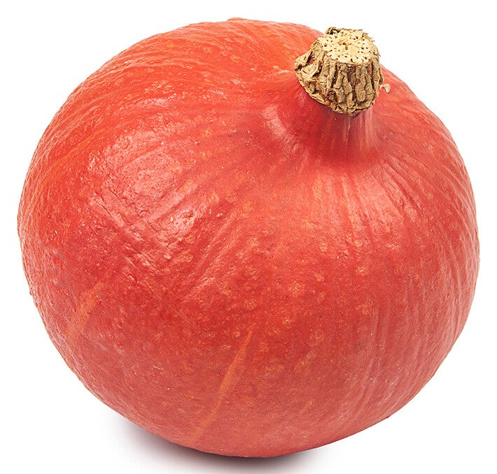 Oranje pompoen per stuk