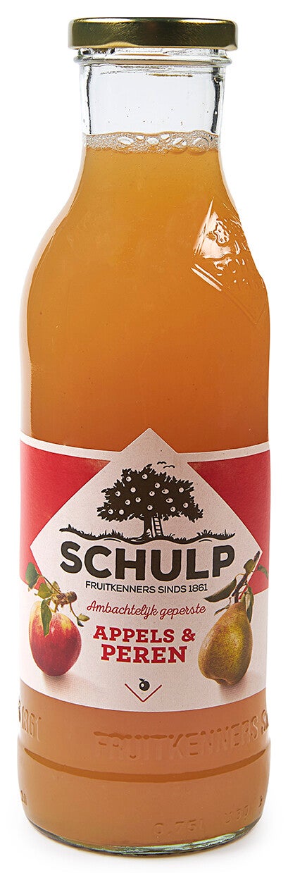 Appel & Peersap 750 ml schulp