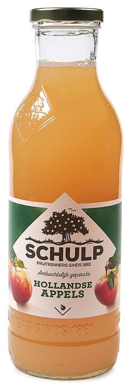 Appelsap 750 ml schulp
