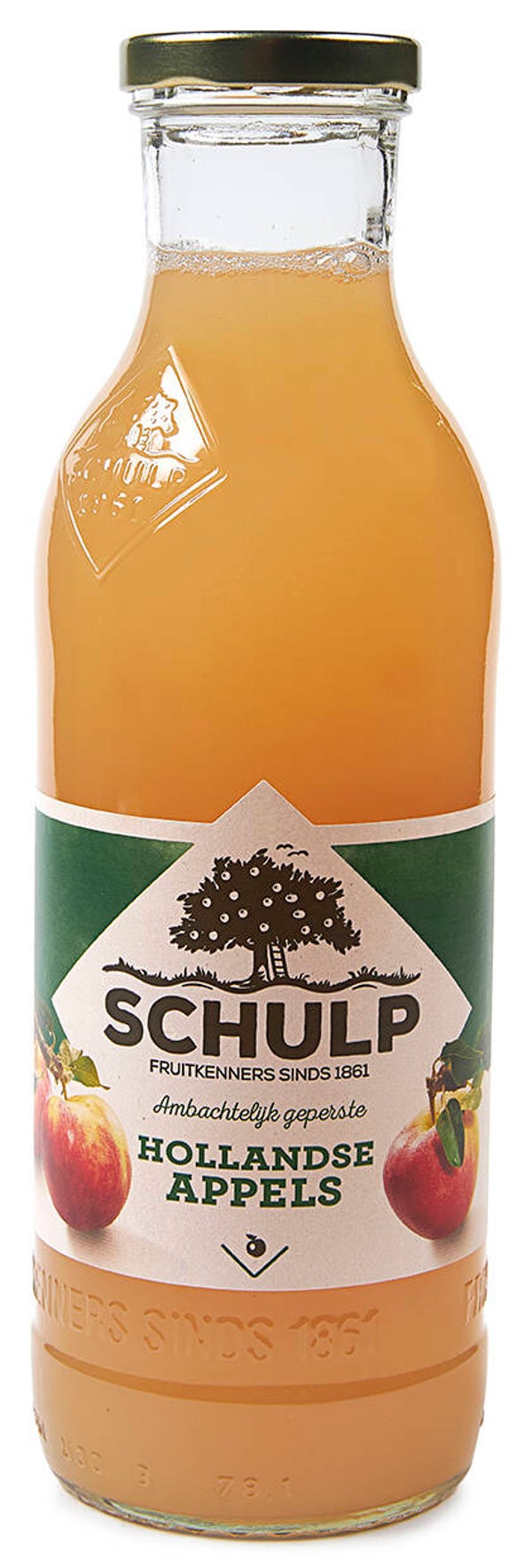 Appelsap 750 ml schulp