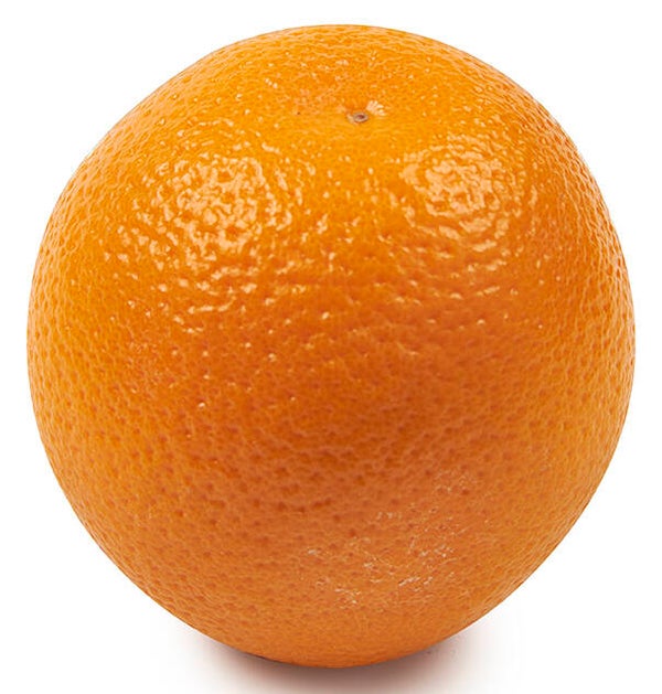 Perssinaasappel per kilo circa