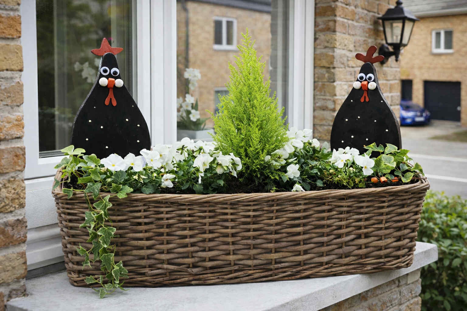 Kit trio de poules noires