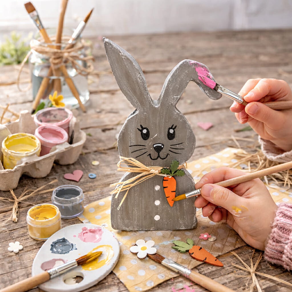 10 sujets bustes Lapins