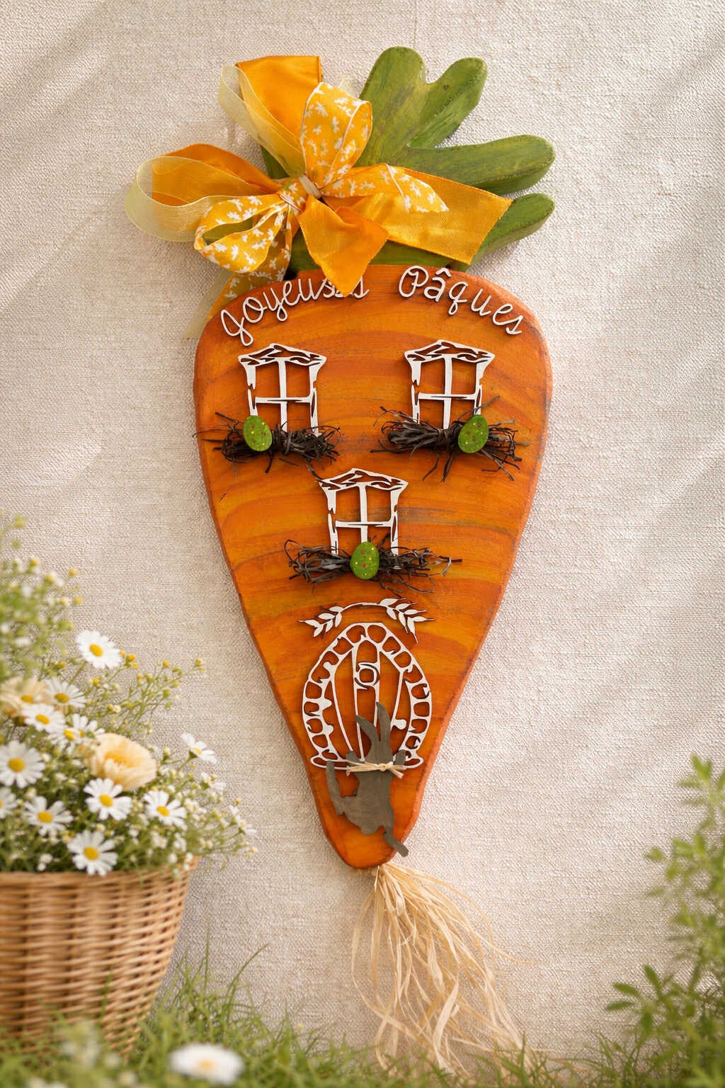 Kit Carotte "Joyeuses Pâques"