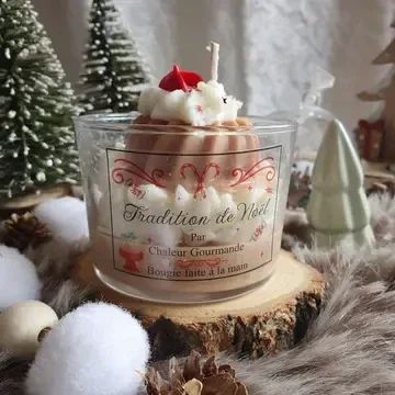 Traditional Christmas Candle