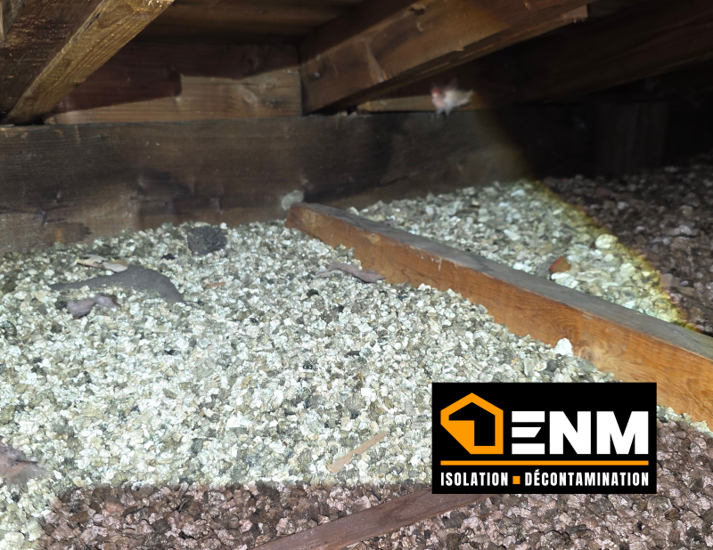 Analyse de vermiculite pour détecter amiante