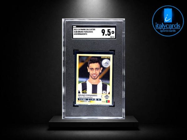 2013-14 PANINI CALCIATORI A100 BRUNO FERNANDES GRADED SGC 9.5