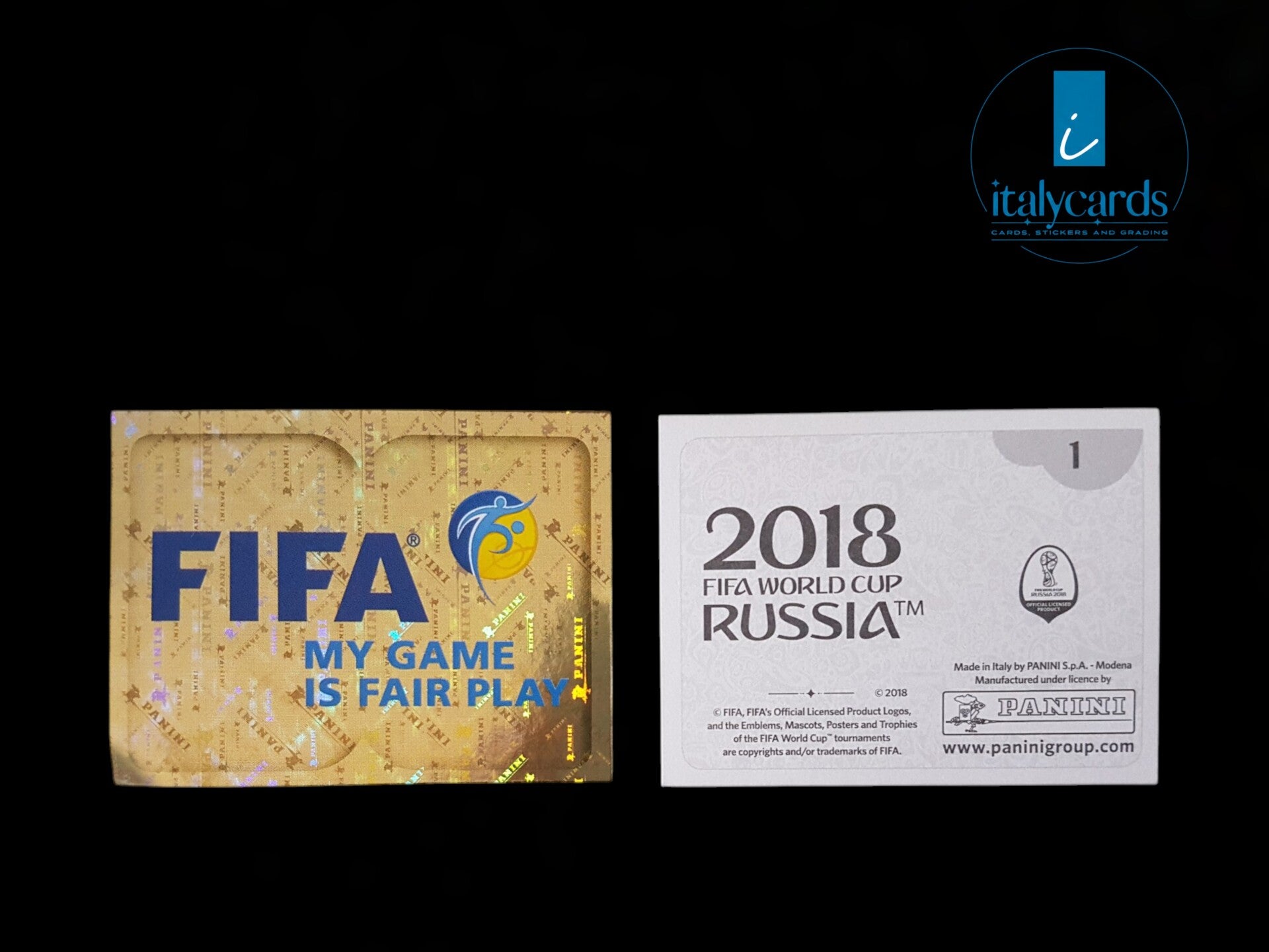 2018 PANINI RUSSIA WC STICKERS #1