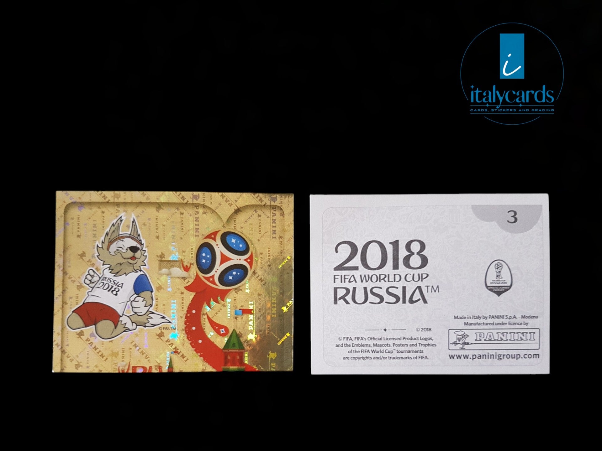 2018 PANINI RUSSIA WC STICKERS #3