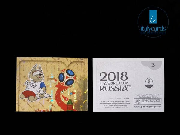 2018 PANINI RUSSIA WC STICKERS #3