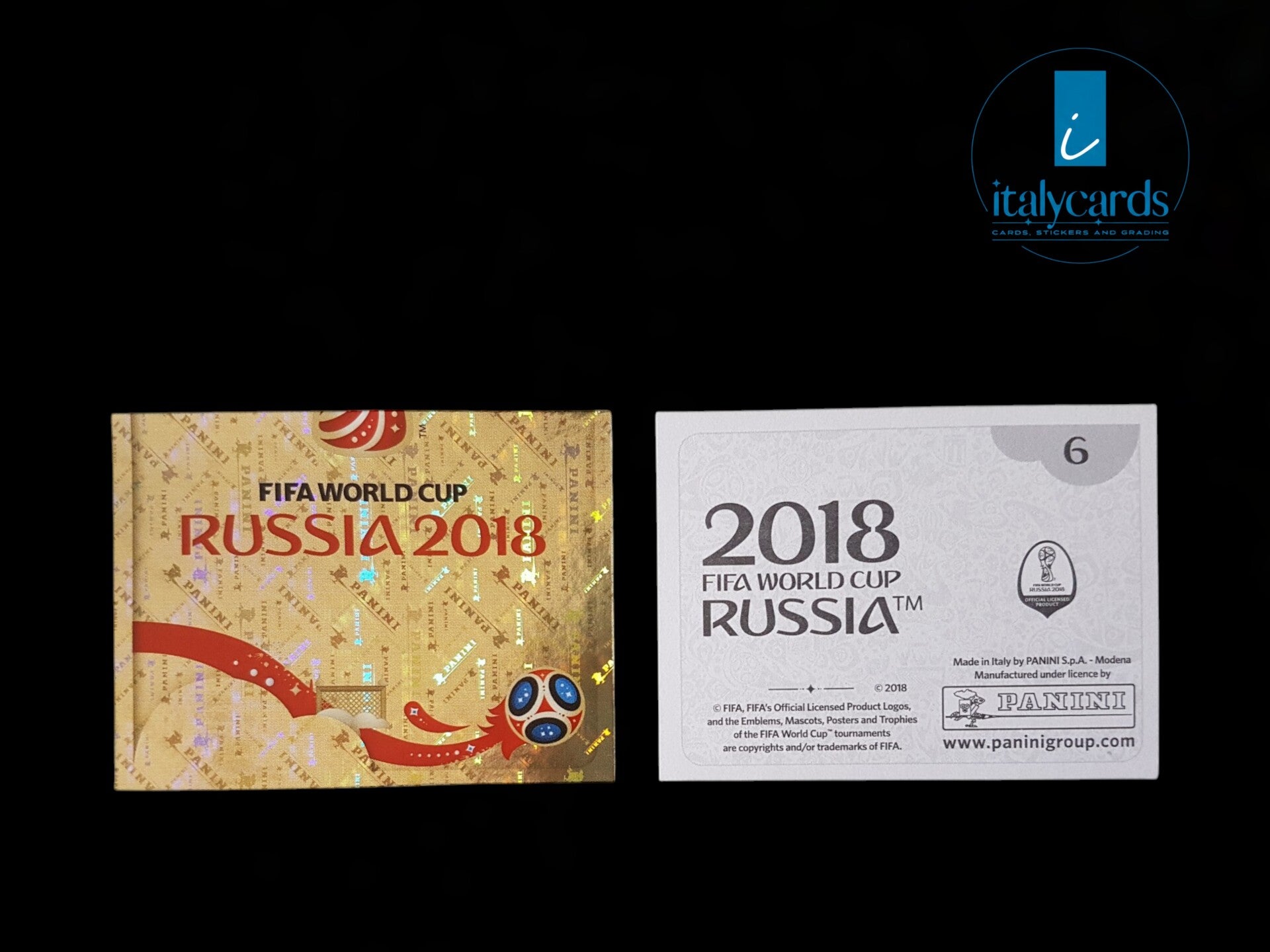 2018 PANINI RUSSIA WC STICKERS #6