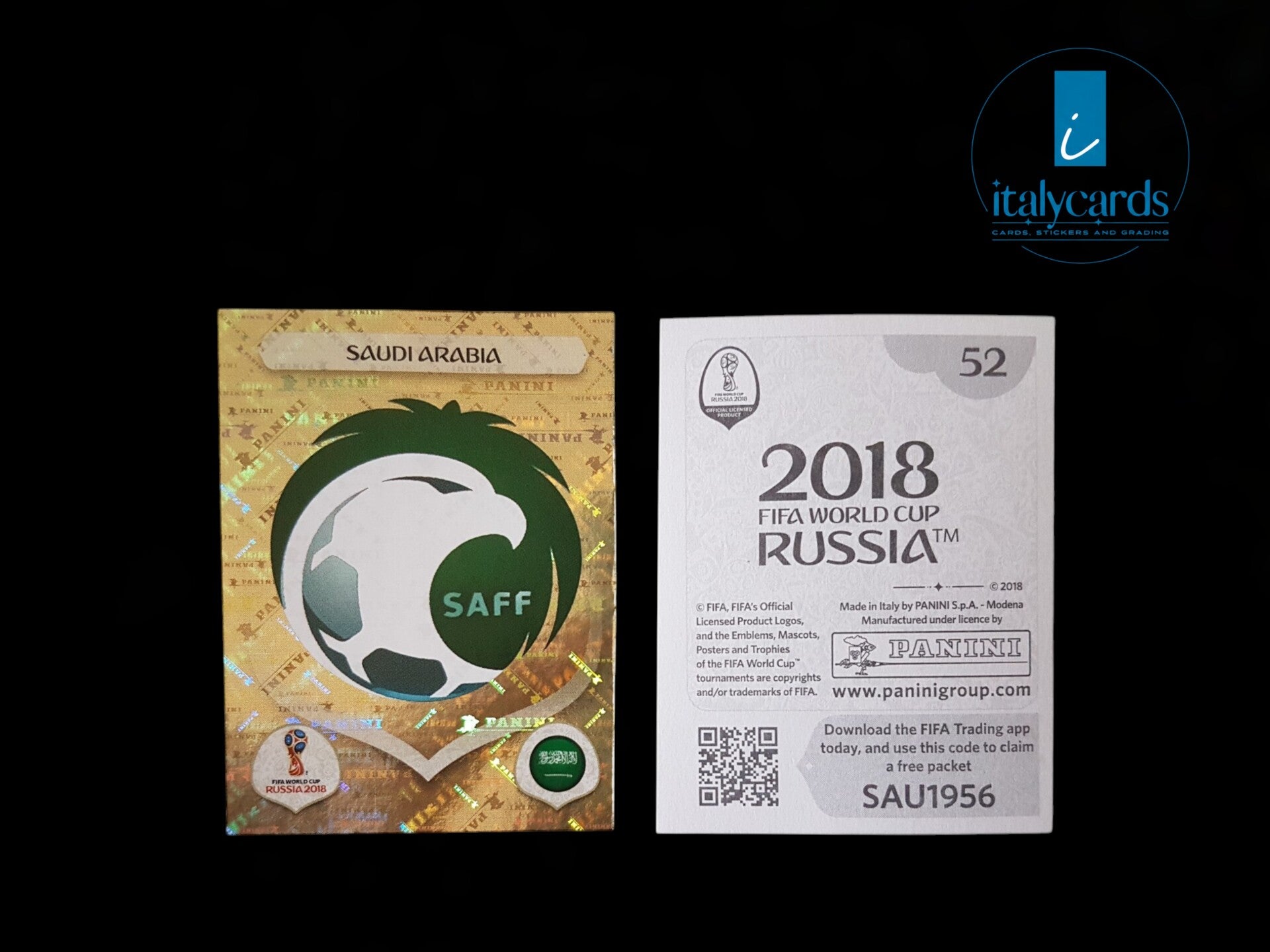 2018 PANINI RUSSIA WC STICKERS #52