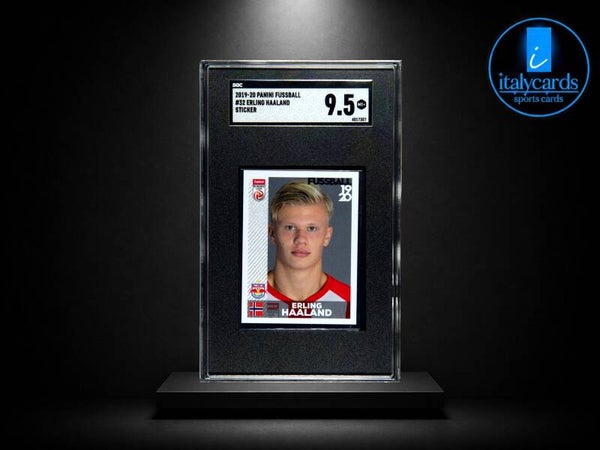 2019-20 PANINI FUSSBALL ERLING HAALAND GRADED SGC 9.5