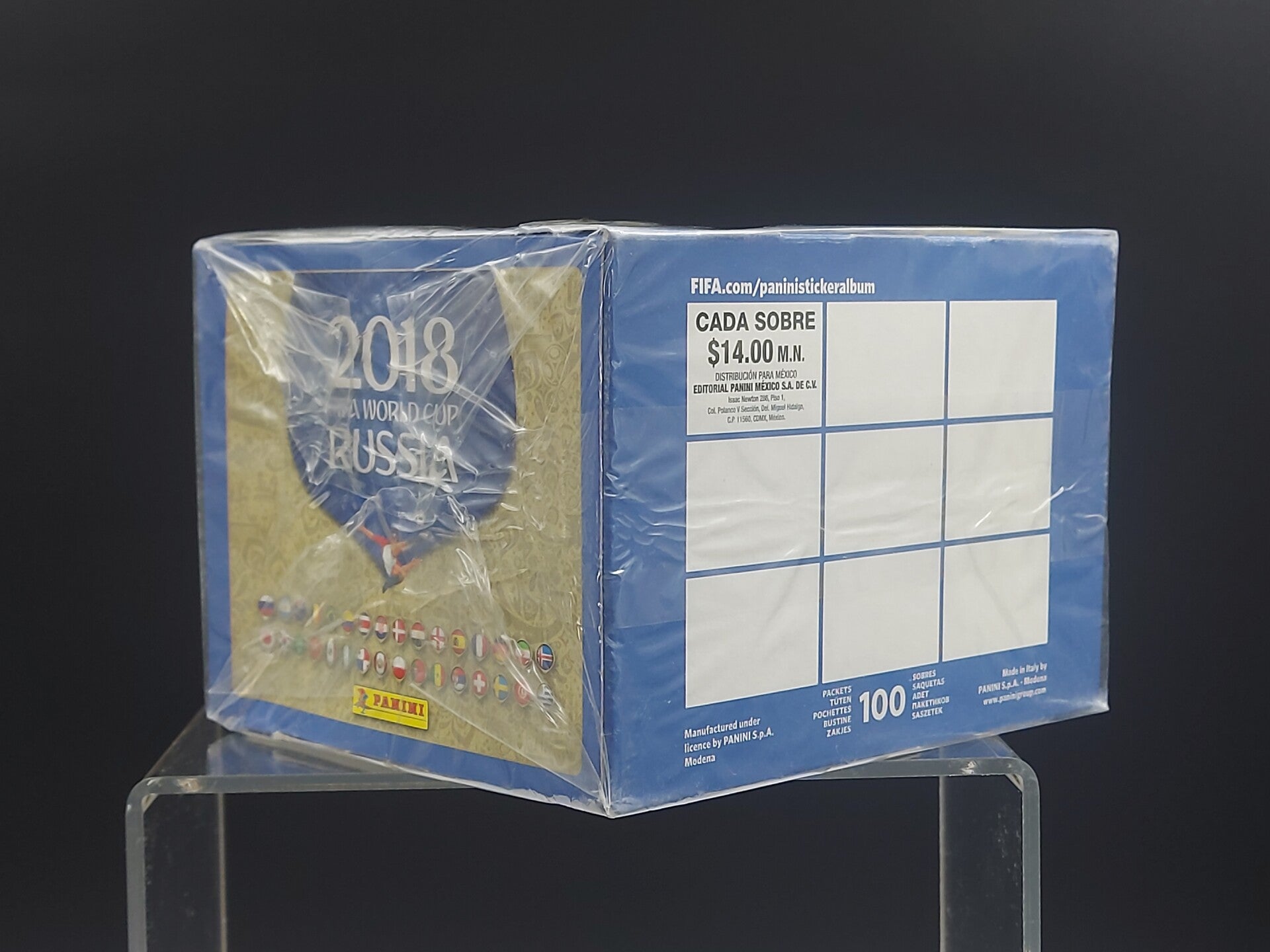 BOX PANINI RUSSIA 2018