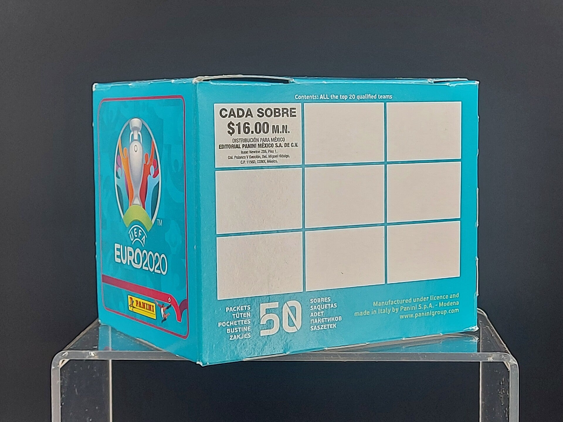 BOX PANINI EURO 2020 NO PREVIEW