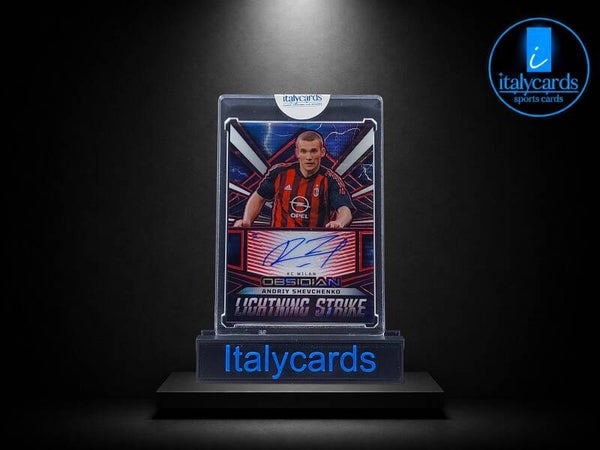 2023-24 PANINI OBSIDIAN ANDRIY SHEVCHENKO AUTOGRAFO RED 06/10