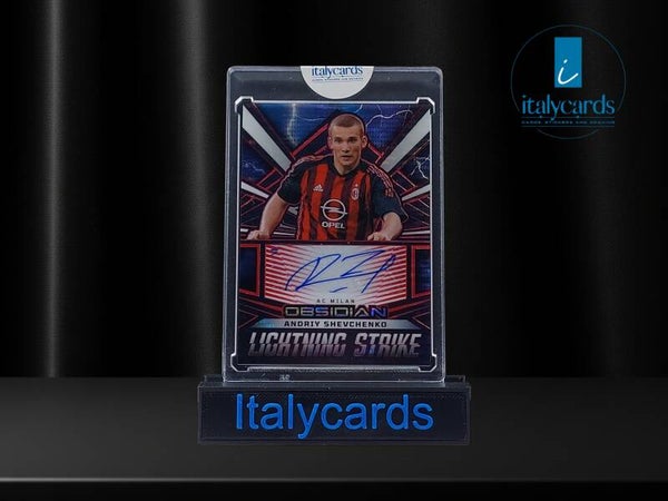 2023-24 PANINI OBSIDIAN ANDRIY SHEVCHENKO AUTOGRAFO RED 06/10