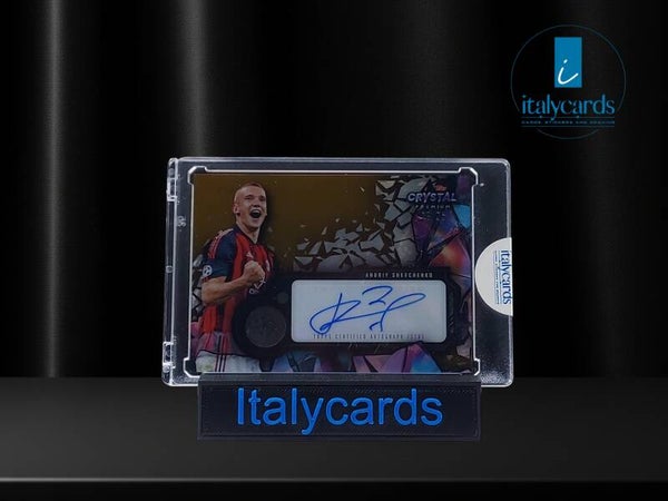 2023-24 TOPPS CRYSTAL ANDRIY SHEVCHENKO AUTOGRAFO ORANGE 19/25