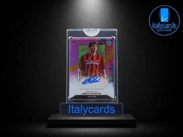 2023-24 TOPPS INCEPTION MARCO VAN BASTEN AUTOGRAFO PURPLE 15/25