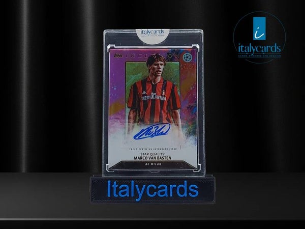 2023-24 TOPPS INCEPTION MARCO VAN BASTEN AUTOGRAFO PURPLE 15/25