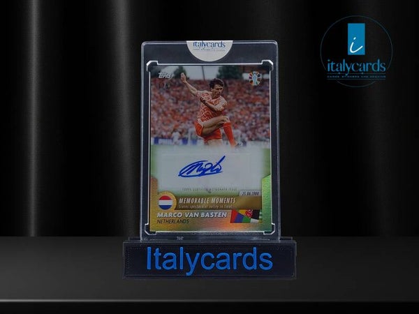 2023 TOPPS PLATINUM MARCO VAN BASTEN AUTOGRAFO GREEN 1/5