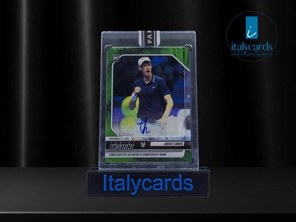 2024 PANINI INSTANT TENNIS JANNIK SINNER AUTOGRAFO RC 08/25