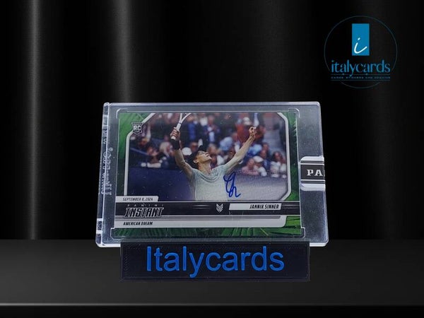 2024 PANINI INSTANT TENNIS JANNIK SINNER AUTOGRAFO RC 05/25
