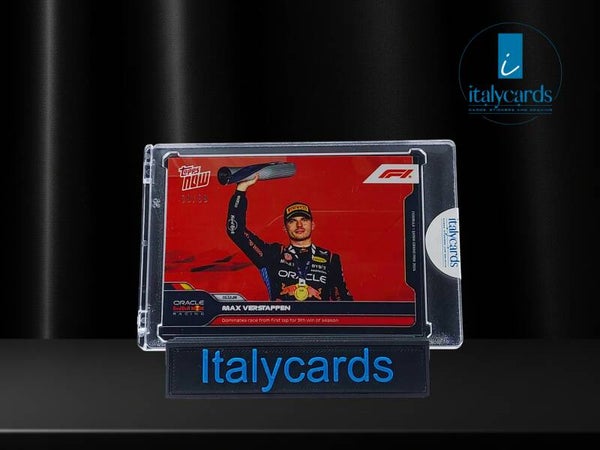 2023 TOPPS NOW FORMULA 1 MAX VERSTAPPEN 09/99