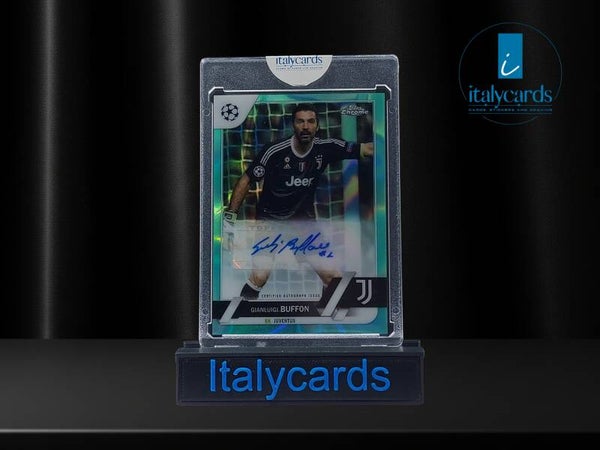 2022-23 TOPPS CHROME GIANLUIGI BUFFON AUTOGRAFO AQUA LAVA