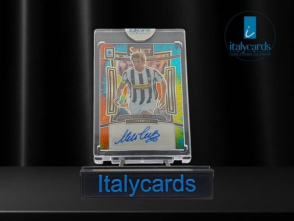 2023-24 PANINI SELECT SERIE A ALESSANDRO DEL PIERO AUTOGRAFO TIE-DYE 07/15
