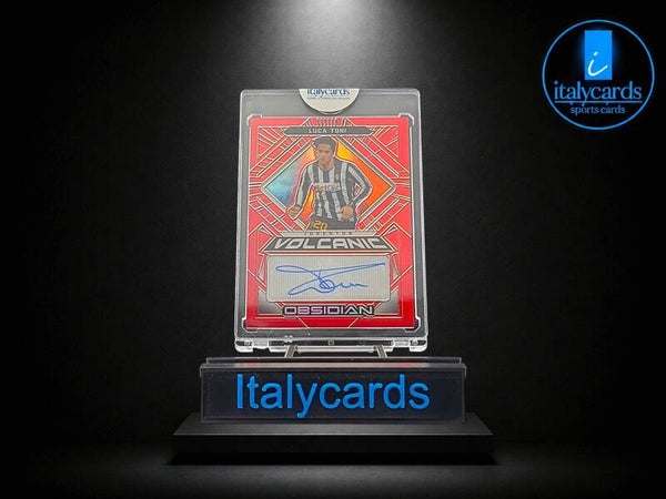 2023-24 PANINI OBSIDIAN LUCA TONI AUTOGRAFO RED 2/8