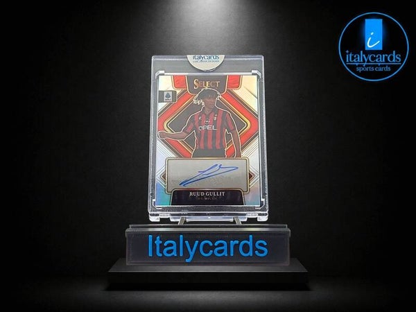 2022-23 PANINI SELECT RUUD GULLIT AUTOGRAFO SILVER PRIZM