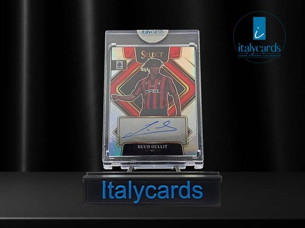 2022-23 PANINI SELECT RUUD GULLIT AUTOGRAFO SILVER PRIZM