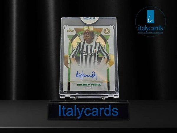 2024-25 TOPPS DECO UCL ZBIGNIEW BONIEK AUTOGRAFO GREEN 31/99