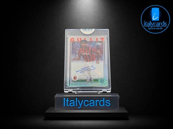 2024-25 TOPPS CHROME RUUD GULLIT AUTOGRAFO SILVER 09/52