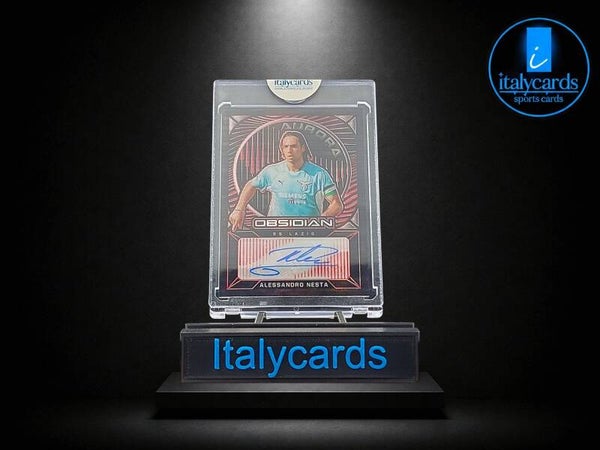 2021-22 PANINI OBSIDIAN ALESSANDRO NESTA AUTOGRAFO RED 09/44