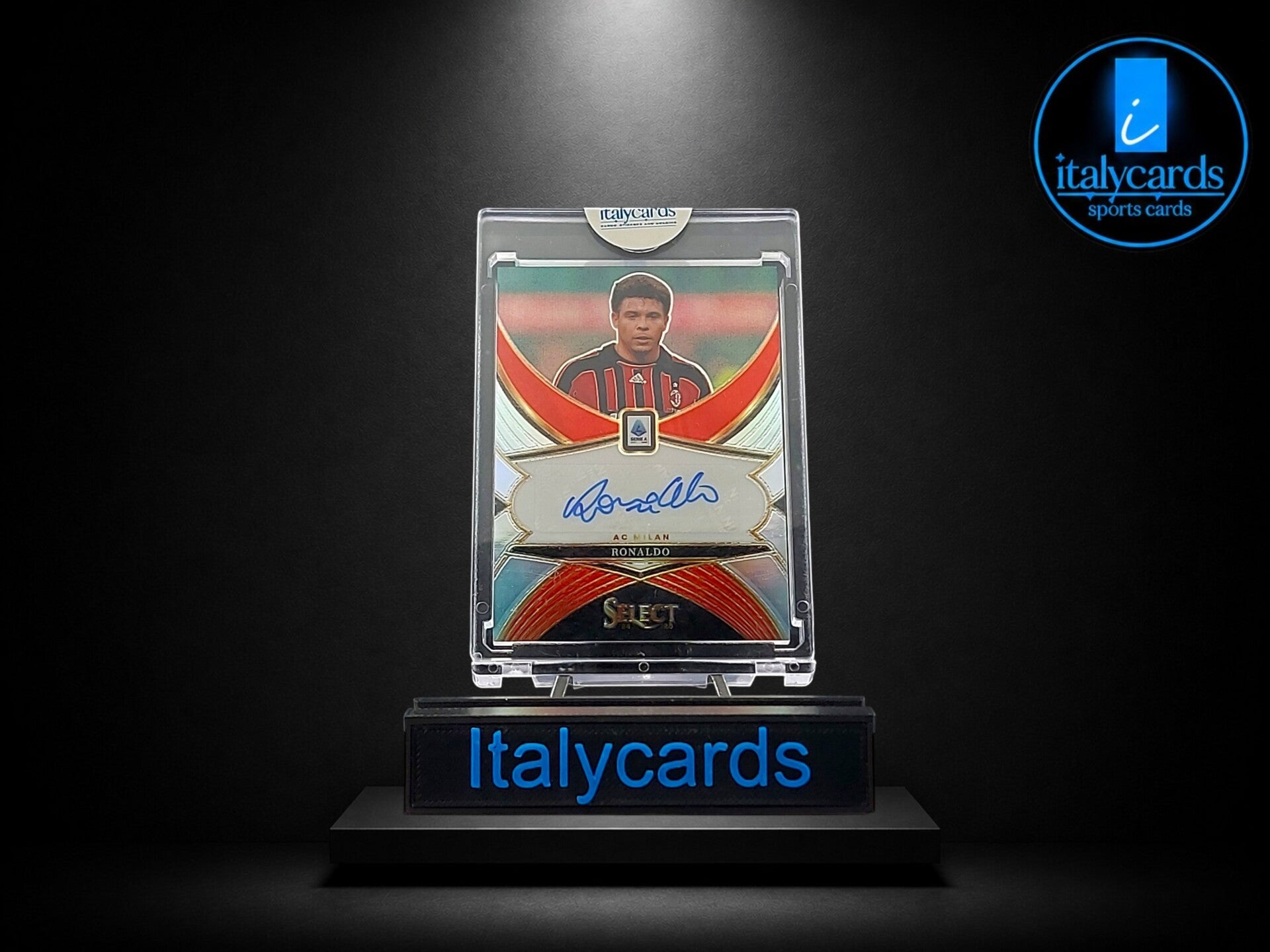 2024-25 PANINI SELECT SERIE A RONALDO AUTOGRAFO BASE