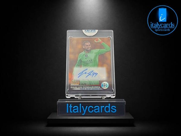 2022-23 TOPPS STADIUM GIANLUIGI DONNARUMMA AUTOGRAFO ORANGE 17/25