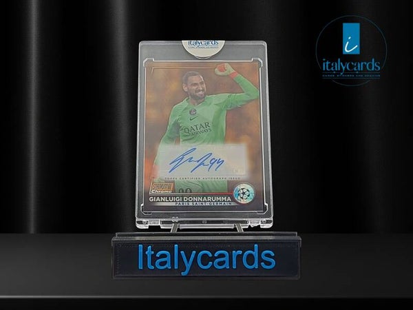 2022-23 TOPPS STADIUM GIANLUIGI DONNARUMMA AUTOGRAFO ORANGE 17/25