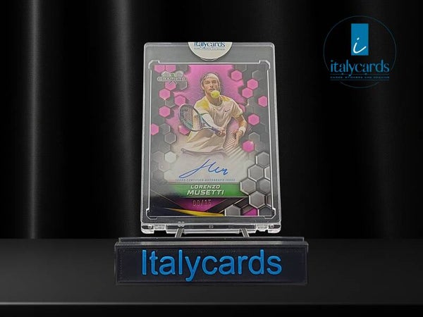 2024 TOPPS GRAPHITE TENNIS LORENZO MUSETTI AUTOGRAFO ON CARD 09/15
