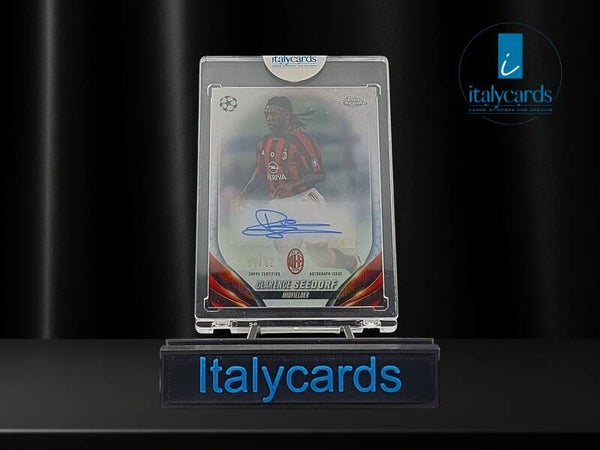 2024-25 TOPPS CHROME CLARENCE SEEEDORF AUTOGRAFO SILVER 08/52