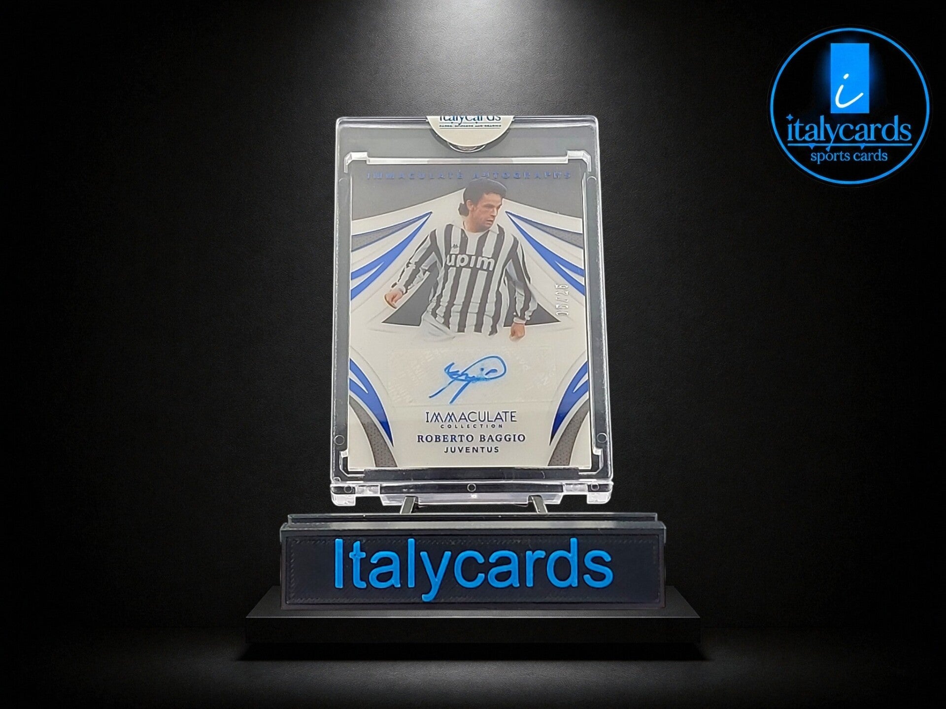 2022-23 PANINI IMMACULATE ROBERTO BAGGIO AUTOGRAFO 05/25