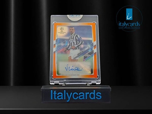2021-22 TOPPS CHROME GIANLUCA VIALLI AUTOGRAFO ORANGE 16/25