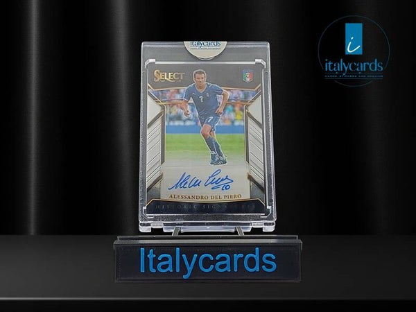 2017-18 PANINI SELECT ALESSANDRO DEL PIERO AUTOGRAFO 057/125