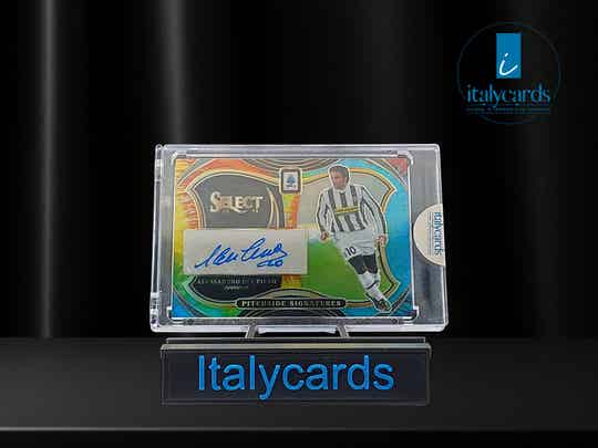 2024/25 PANINI SELECT SERIE A ALESSANDRO DEL PIERO AUTOGRAFO 08/25